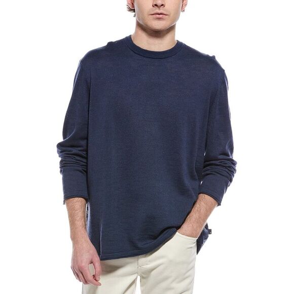 7 For All Mankind Mens  Crewneck Sweater, Blue - Picture 1 of 3
